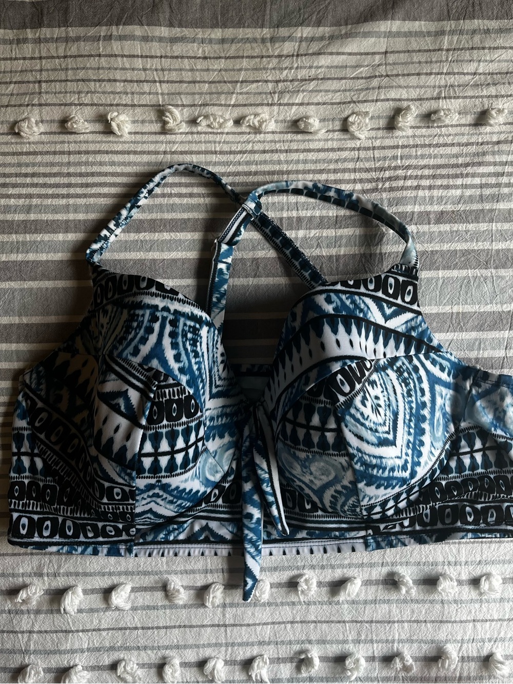 SWIM by Cacique Underwire Balconette Swim Top in 40 F